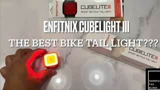 Enfitnix Cubelite III 3  Bike Tail Light Unboxing Demo Features [upl. by Klina]