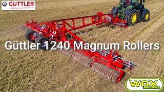 Güttler PW 1240 Magnum Rollers  Wox Agri Services [upl. by Dalohcin]