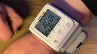 Wrist Blood Pressure Monitor HYLOGY Digital Automatic monitor unboxing and instructions [upl. by Anewor]