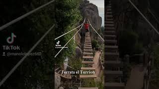 Ferrata el Turríon Comares [upl. by Alleon]