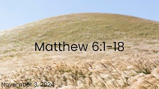 Matthew 6118 [upl. by Nylaf]