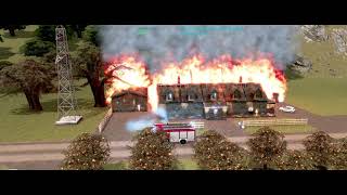 Cities Skylines City Drive vehicle AI Emergency vehicle programming step 2 Firetruck [upl. by Aeki]