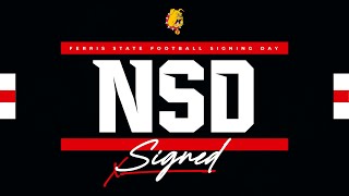 Ferris State Football National Signing Day Press Conference [upl. by Oinota]