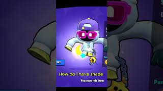 How do I have the unreleased brawler shade brawlstars supercell brawl brawlupdate [upl. by Robbin]