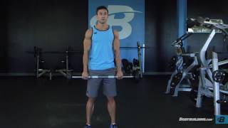 BARBELL FRONT RAISE [upl. by Clyde]