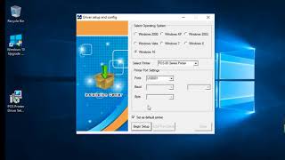 How to install windows10 driver 80mm printer USB port [upl. by Ynnavoeg]