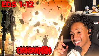 These Endings Are So VERSATILE Chainsaw Man Endings First Time Reaction [upl. by Airpac574]