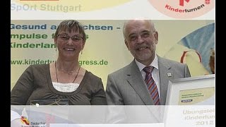 Übungsleiterin Kinderturnen 2012 Rita Kohl vom TB Bad Rotenfels [upl. by Darum]