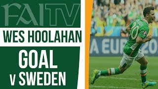 Wes Hoolahan Goal v Sweden [upl. by Hailat]