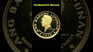 Ferdinand E Marcos Gold Coin 1000 Piso coin philippinecoins [upl. by Tish]