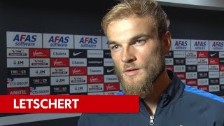 Mooie uitdaging  Reactie Letschert  AZ  KAA Gent [upl. by Belanger261]