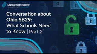 Conversation about Ohio SB 29 What Schools Need to Know  Part2 [upl. by Ainezey590]