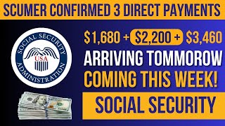 Schumer Approves 7360 Triple Payment for Social Security SSI amp SSDI Recipients –You Need to Know [upl. by Theurich890]