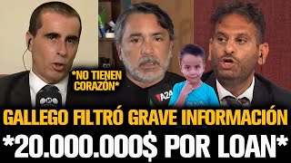 GALLEGO FILTRÓ GRAVE INFORMACIÓN DE LOAN QUE CONMOCIONA A LA FAMILIA [upl. by Waxler328]