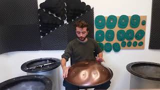 Spacedrum® Handpan Hokkaido 🔥by Pablo Piris Metal Sounds™ [upl. by Ecienal]