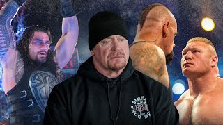 The Undertaker predicts Roman Reigns vs Brock Lesnar [upl. by Ardeed]