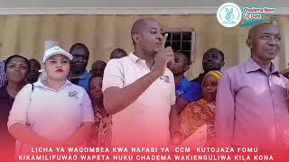 CHADEMA WAWEKA KAMBI OFISI YA MSIMAMIZI MSAIDI WA UCHAGUZI KUJUWA HATMA YA WAGOMBEA WAO [upl. by Anissa]