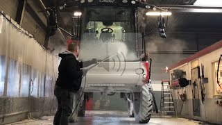 Agrifac Condor agricultural self propelled sprayer Non Contact ProNano Agri Cleaning [upl. by Zoba]