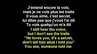 Quelquun ma dit  Carla Bruni Lyrics FRENG [upl. by Longmire]