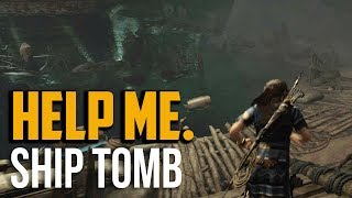 Shadow of the Tomb Raider  Cenote San Cordoba Challenge Tomb Pirate Ship Puzzle [upl. by Aihseym]