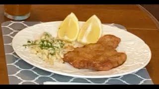 Pork Schnitzel and Spaetzle [upl. by Nnyllaf]