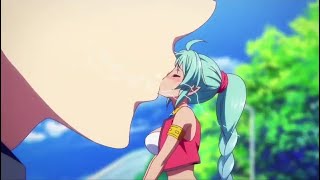 Anime Kiss  Musaigen no Phantom World  Kiss [upl. by Ihcalam]