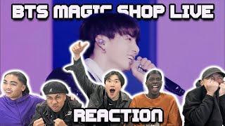 OUR FIRST TIME WATCHING BTS MAGIC SHOP LIVE [upl. by Morita882]