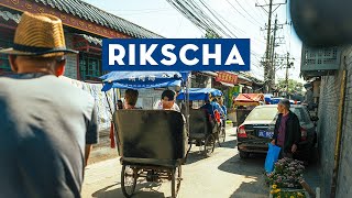 Rikschafahrt in Peking  Sonderzugreise Zarengold  Beijing by Rickshaw [upl. by Elkin]