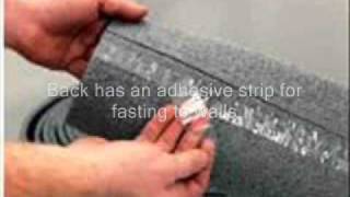 Underfloor Heating Installation How to use Edge Insulation [upl. by Lucic]