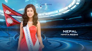 NIMITA REGMI  INTRODUCTION VIDEO  MISS COSMO NEPAL 2024 [upl. by Allicirp]