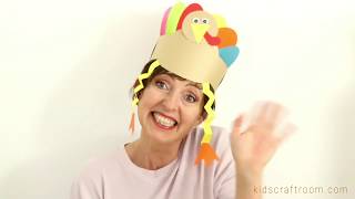 Printable Turkey Hat Craft [upl. by Ainad803]