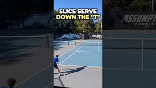 Slice Serve On The Ad Side shorts tennis [upl. by Alanah553]