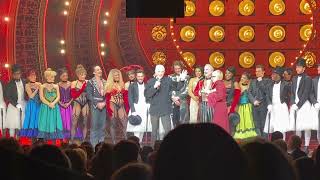 MOULIN ROUGE 2022 Baz Luhrmann curtain call speech London [upl. by Araet]