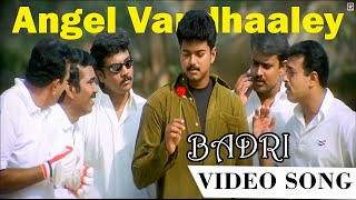 Angel Vandhaley HD Video Song  Badri Tamil Movie  Vijay  Bhumika  K S Chithra [upl. by Atiniuq942]