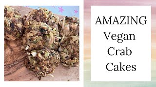 AMAZING Vegan Crab Cakes \\ Whole Food PlantBased Recipe on my Blog [upl. by Sirtimed132]