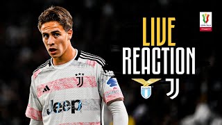 🔴 WATCH NOW LAZIO vs JUVENTUS COPPA ITALIA  LIVE REACTION 💪⚪⚫ [upl. by Burny801]