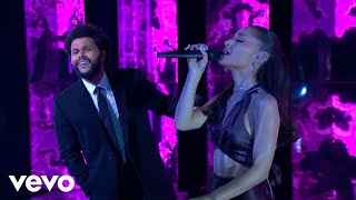 The Weeknd amp Ariana Grande  Save Your Tears Remix Live at The iHeartRadio Music Awards 2021 [upl. by Nnel]