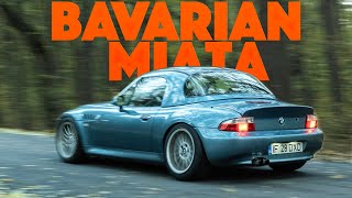 1998 BMW Z3 review  Bavarian Mazda Miata [upl. by Annoeik]