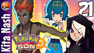 Pokemon Sun amp Moon Gameplay PART 21 LANA amp KIAWE REMATCH Lets Play Walkthrough 3DS [upl. by Marmawke465]