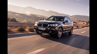 New BMW X3 diesel review 20d and 30d SUV duo driven [upl. by Fayina]