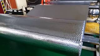 Bubble foilMPET for thermal insulationtube insulationpackaging material [upl. by Noy]