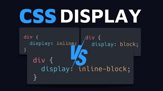 CSS Display Tutorial Learn inline block amp inlineblock [upl. by Enel]