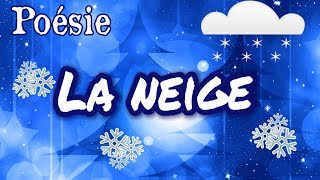 Poésie ⛄❄ La neige dAnne Hébert ⛄❄ [upl. by Lauraine251]