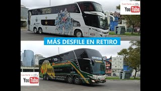 ⚫🟢🟣🌧️DESFILE LARGA DURACIÓN EN DÍA NUBLADO PARTE II🥹🥹🥹 transporte omnibus youtube [upl. by Laehcym]