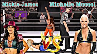 FULL MATCH  Mickie James vs Michelle Mccool SmackDown  WWE Mickie James Vs Michelle Mccool 2024 [upl. by Elleb462]