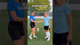 WOODWORK CHALLENGE vs ALEXIA PUTELLAS 🙈😱 [upl. by Aerdnak]