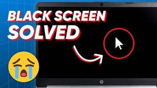 6 Ways How to Fix BLACK Screen With Cursor in Windows 1110☑️ Black Screen Windows 10 Fixed  2024 [upl. by Ellenwahs]