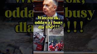 Do Dariusza Wieczorka  oddawaj busy dla OSP z terenów powodziowych powódź [upl. by Leta]