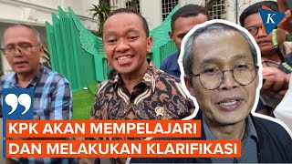 KPK Akan Minta Klarifikasi soal Dugaan Bahlil Minta Miliaran Rupiah untuk Terbitkan Izin Tambang [upl. by Welles]