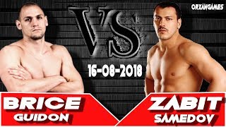 ZABİT SAMEDOV vs BRİCE GUİDON Забит Самедов  Брис Гуидон [upl. by Thin]